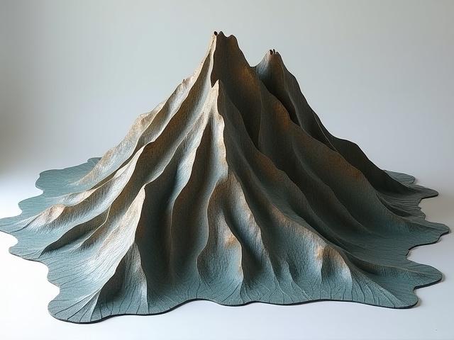 Abstract Mountain Sculpture